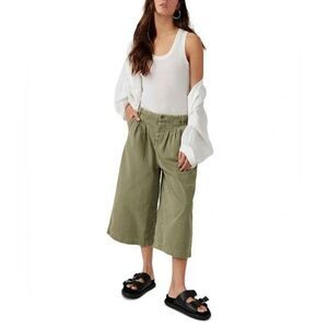 Free People Hard Rain Gaucho Short pants size 12